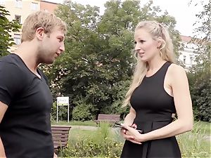 tarts ABROAD - hot intercourse with German blonde tourist